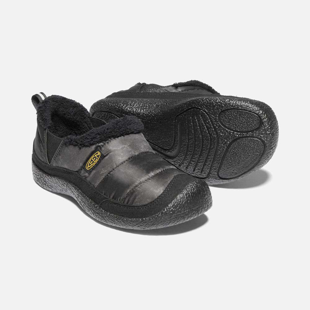 Zapatos Marca Keen Mexico Negros/Amarillos - Niños Howser Ii - UF9513706